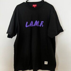 L.A.M.F. Supreme Tee Black Size XL